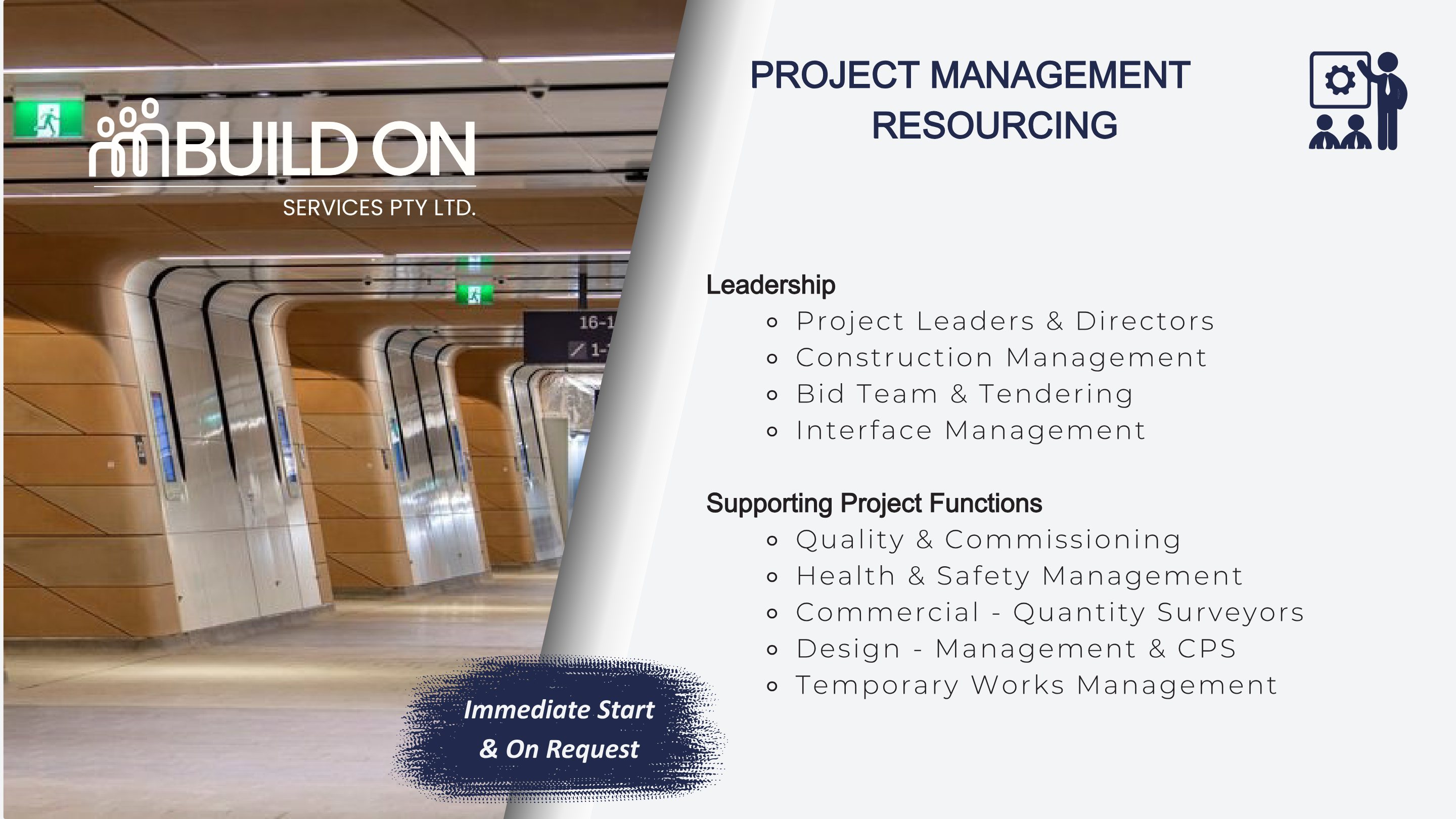Project Management Consultancy